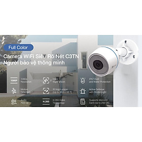 Mua Camera IP Wifi Ngoài Trời Ezviz C3TN 2M-3M 2K hình ảnh sắt nét  chống bụi  nước IP67 - Hàng Chính Hãng