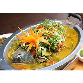 Mua Khay lẩu cá ️️ Khay lẩu cá chép om dưa dùng được tất cả các loại bếp nhiệt bếp từ  bếp ga   điện