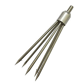 Xiên Bắt Cá 5 Tiêu Có Ngạch, chĩa xiên cá 5 ngạch