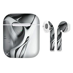 Mua Miếng dán skin cho AirPods in hình Họa tiết - HTx108 (AirPods  1 2  Pro  TWS  i12)