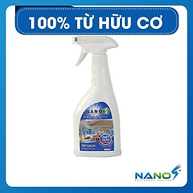 Nước tẩy rửa bếp NanoS* - 100% từ hữu cơ, diệt khuẩn 500ml