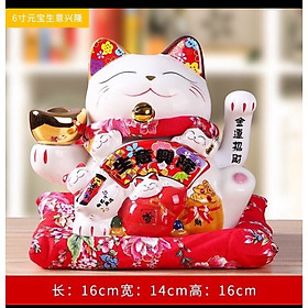 Mèo thần tài - Đĩnh vàng