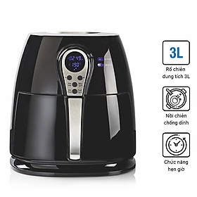 Nồi Chiên Không Dầu Lock&Lock EJF276 (3.0 Lít) - Hàng Chính Hãng