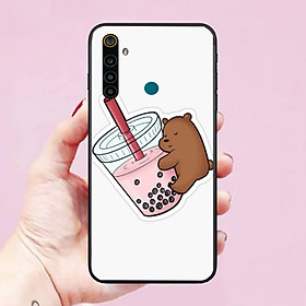 Ốp lưng dành cho điện thoại Realme 5i / 6i / 5 Hình Trà Sữa Cute