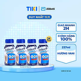 Thùng 24 Chai Sữa Nước Abbott Ensure 237ml