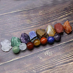 Colorful Natural Crystal Energy Stones Citrine Red Jasper Gems Crafts Gifts
