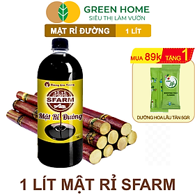 Mua Mật Rỉ Đường Greenhome  Sfarm  Chai 1lít  Phân Bón Hữu Cơ  Ủ Dịch Chuối  Nuôi Cấy Vi Sinh  Ủ Phân  Ủ Rác