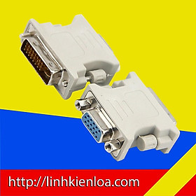 Mua Jack chuyển DVI 24+5 sang VGA – Đầu chuyển DVI 24+5 sang VGA