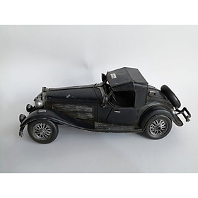 Mô hình Xe hơi, xe ô tô cổ điển siêu chất trưng bày/ Vintage Metal Car Handmade Decoration (1904E-7798)
