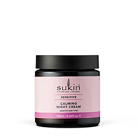 Kem Dưỡng Da Ban Đêm Dành Cho Da Nhạy Cảm Sukin Sensitive Calming Night Cream 120ml
