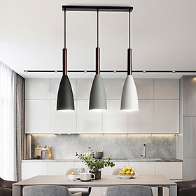 Mua Đèn thả bàn ăn  phòng khách OSIAC 3 bóng ngang cao cấp kèm bóng LED chuyên dụng