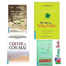 Combo 4 cuốn sách phát triển Tâm-trí:  Bí mật của may mắn + Cho đi là còn mãi + Điều kỳ diệu của thái độ sống + Điều kỳ diệu từ cách nhìn cuộc sống