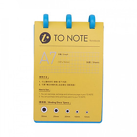 Sổ Bìa Cứng Lò Xo A7 KW-trio