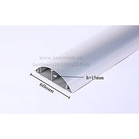 Mua Ghen bán nguyệt nhôm D60