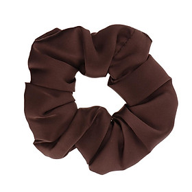 100% Silk Hair Scrunchies Elastic Hair Band Soft Bobble Hair Ties