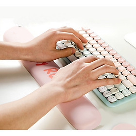 Mua Miếng Kê Tay Bàn Phím Đệm Lót Chuột Mouse Pad Bunny Pink_ Hàng chính hãng