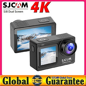 SJCAM SJ8 LCD LCD MATE ACTION CAMERA 4K 30fps WiFi Remote 2.33 'Màn hình cảm ứng 1.3' Màn hình phía trước Novatek 96675 Màu chipset: màu đen