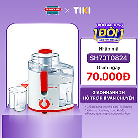 Máy Ép Trái Cây Sunhouse SHD5520 (260W) - Đỏ - Hàng chính hãng