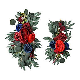Rustic Artificial Flowers Swag Flower Arrangement for Wedding Arch Party