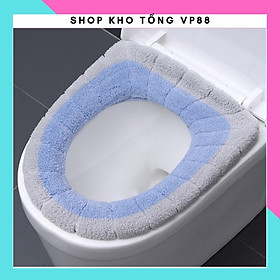 Mua Miếng Lót Bồn Cầu 2 Màu Bằng Lông Cừu Mềm Mại Chống Thấm Nước Giữ Ấm Mùa Đông 88206 SHOP KHO TỔNG