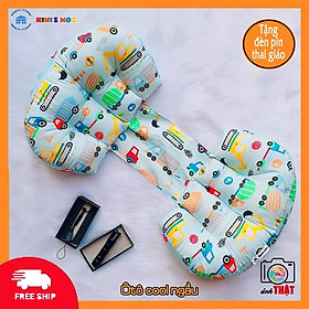 GỐI ĐỠ BỤNG BẦU CÁNH TIÊN CAO CẤP - Điều chỉnh được khoảng cách, vải cotton Hàn Quốc