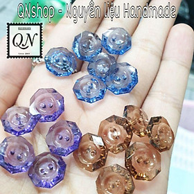 Mua Cúc áo giả pha lê  nguyên liệu handmade  nguyên liệu may mặc