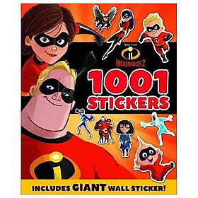 [Download Sách] Disney Pixar - Incredibles 2: 1001 Stickers (1001 Stickers Disney)