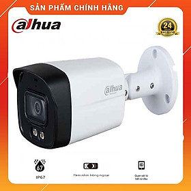 Mua Camera Analog thân trụ Dahua HACHFW1509TLMP-A-LED và HFW1509TLMP 5Mp hồng ngoại 40m  IP67.đêm có màu - Hàng Chính Hãng