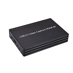 Bộ Thiết Bị Thu Phát Video Game NK-S300 4K HDMI sang USB 3.2-Màu đen