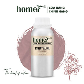 Tinh Dầu Phong Lữ Homer 100ml - Chính Hãng, Đạt Chuẩn Kiểm Định Cao Cấp - Tinh Dầu Xông Thơm Phòng, Thư Giãn, Khử Mùi hiệu quả