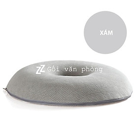 Gối lót ghế cho người bệnh trĩ, đau xương cụt cao su non khoét lỗ ZURI PILLOW GLM-06