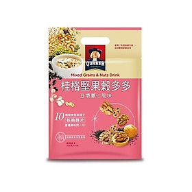 Ngũ cốc dinh dưỡng đậu nành và hạt ý dĩ Quaker (30gx10 gói/túi)