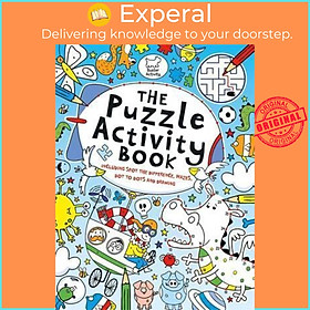 Sách - The Puzzle Activity Book by Buster Books (UK edition, paperback)