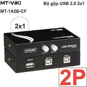 Mua Bộ chia sẻ máy in 1 ra 2 cổng USB chính hãng MT-VIKI MT-1A2B-CF. HÀNG CHÍNH HÃNG !!!