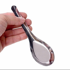 Mua RẺ VÔ ĐỊCH_ thìa inox chất đẹp_ thìa dài 15 5cm_thìa phở