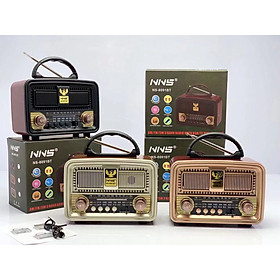 Mua Đài Radio NNS-8091BT có bluetooth FM-AM/FM/SW Jaban-cổ điển sang trọng-Hàng Chính Hãng