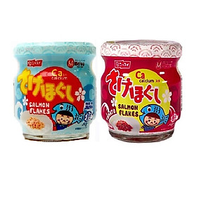 Combo 2 lọ ruốc cà hồi Meiwa cho bé và gia đình