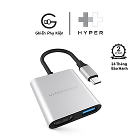 Mua CỔNG CHUYỂN HYPERDRIVE 4K HDMI 3-IN-1 USB-C HUB FOR MACBOOK  SURFACE  PC & DEVICES – HD259A - Hàng Chính Hãng