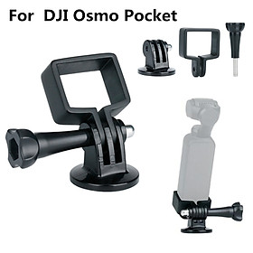 Für DJI OSMO Pocket Schwebestative Handheld Mount Holder Halterung Klammer ULANZI OP-3 DJI Osmo Pocket Extension Fixed Stand Holder with GoPro Adapter for Tripods, for DJI Osmo Pocket Gimbal Accessories