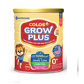 Mua Sữa công thức Colos 24h Grow Plus 0+ lon 800g - giúp trẻ phát triển ...