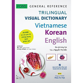 Sách - Pons General Reference – Trilingual Visual Dictionary Vietnamese–Korean–English