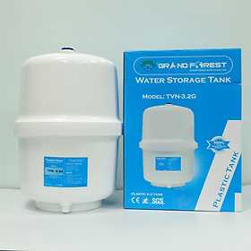 Bình áp máy lọc nước RO Tankvina 3.2G (8L), bao gồm van, cho tất cả máy lọc nước, Hàng chính hãng