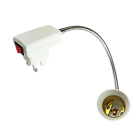 E27 Light Bulb Socket Adaptor Converter LED Lamp Base Switch 40cm UK Plug