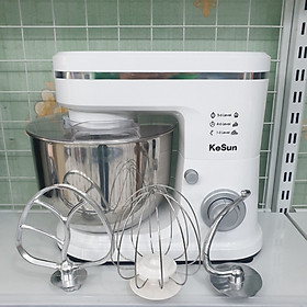 Mua Máy đánh trứng  trộn bột công suất 1500W  bồn inox 5 lít  3 phơi đánh