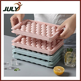 Mua Khay làm đá 33 viên tròn tiện lợi - khuôn làm đá- JL