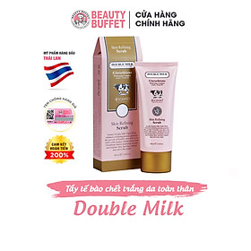 Gel Tẩy Tế Bào Chết Da Mặt Và Toàn Thân Scentio Double Milk Triple White 100ml