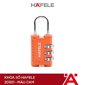 Khóa số Hafele 20301 màu cam - 482.09.005 (Hàng chính hãng)
