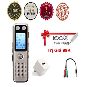 Mua KHUYẾN MÃI KHỦNG  SỐ LƯỢNG CÓ HẠN -ROGTZ - Máy Ghi Âm Cầm Tay GH805 Chống Ồn Chủ Động Dung Lượng 8Gb Pin Lithium Trâu Đa Năng Ghi Âm Cuộc Họp Bài Giảng Phỏng Vấn Ý Tưởng Thời Gian Ghi Âm 20Giờ Hỗ Trợ MP3 Hàng Chính Hãng