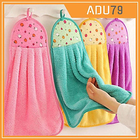 Mua ️FREESHIP️ Khăn Lau Tay - Nhà Bếp ️SALE️ Siêu Thấm Hút Tốt Nhanh Khô Nhỏ Gọn Đẹp Mắt Treo Tường - KHĂN LAU TAY
