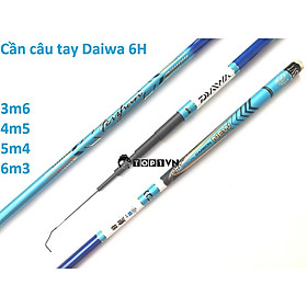 Cần câu tay Daiwa 6H NEW CARBON xanh dương - Top1VN chất lượng 102